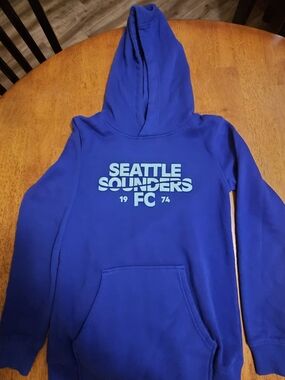Youth Blue Hoodie Sweatshirt